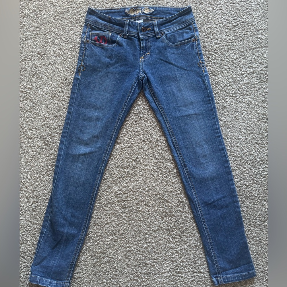 Von Dutch jeans | vintage
Y2K low rise jeans in size28